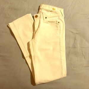 J. Crew White Jeans